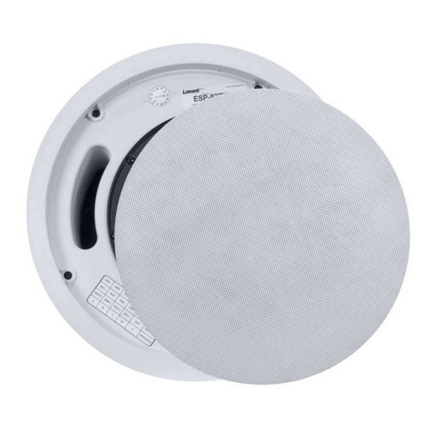 8" Coaxial Pendant Speaker (White)