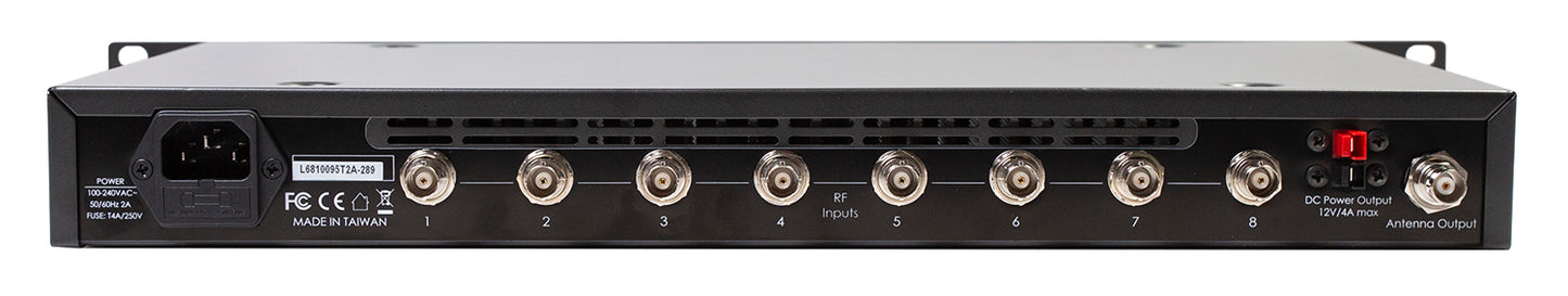 COMBINE8 Eight (8) Channel In-Ear Monitor Combiner
