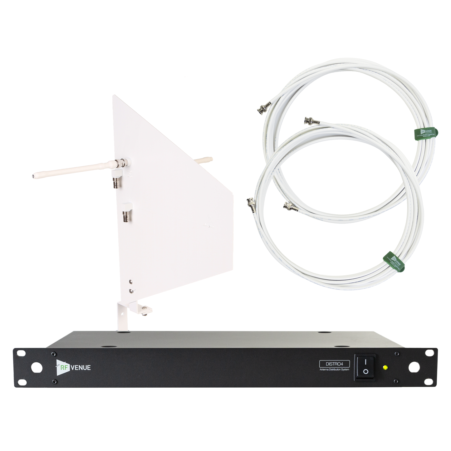 RF Venue 4 Channel Wireless Microphone Upgrade Pack