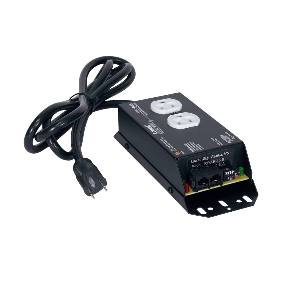 Remote Power Controls - Standalone RPC w/ Pass-Through Jacks (15A,SS)