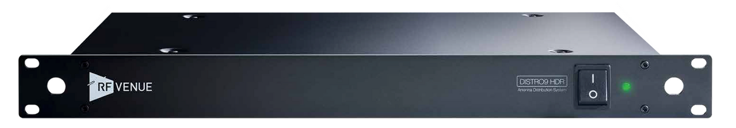 DISTRO9 HDR Nine (9) Channel Multi-Zone Antenna Distribution System