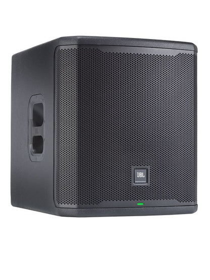 JBL PRX918XLF front of subwoofer.