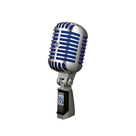 Shure Super 55 vocal microphone.