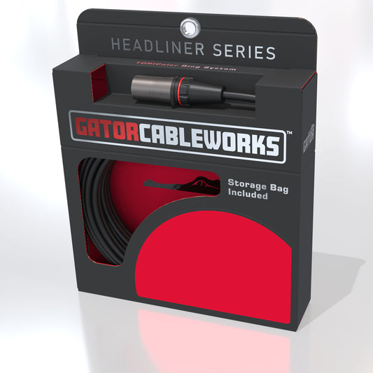 GATOR CABLEWORKS Headliner Series 10 Foot XLR Microphone Cable