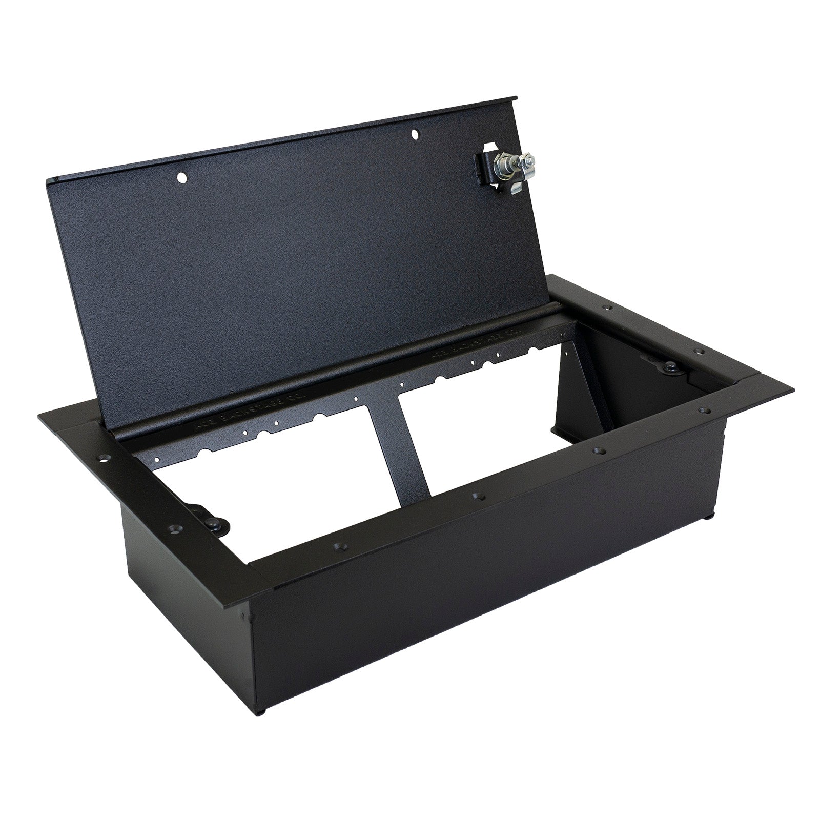 Black Double Wide Stage Pocket with Lock