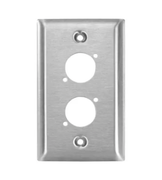 Punched Wall Plate - Double