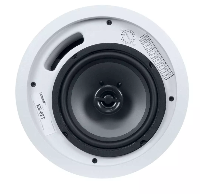 6IN 50W Coaxial Speaker, In-ceiling